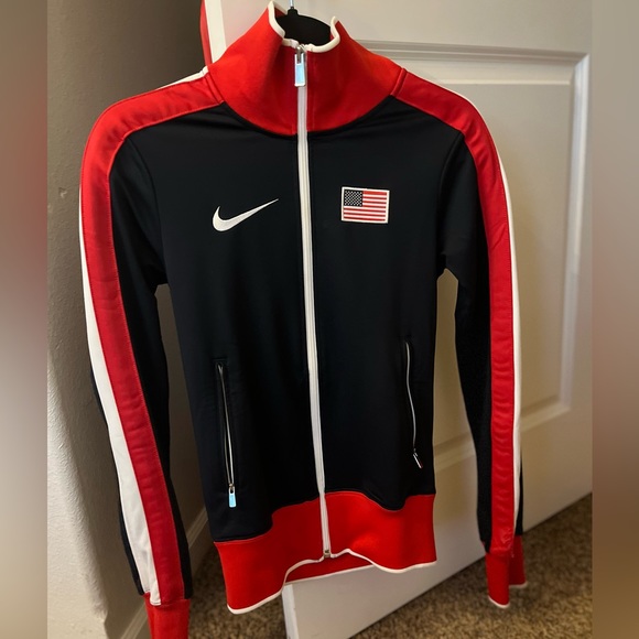USA Nike XS warm up zip up - Picture 3 of 7